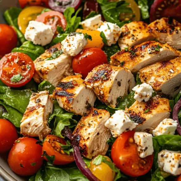 Greek Chicken Salad Recipe: An Exotic Delight