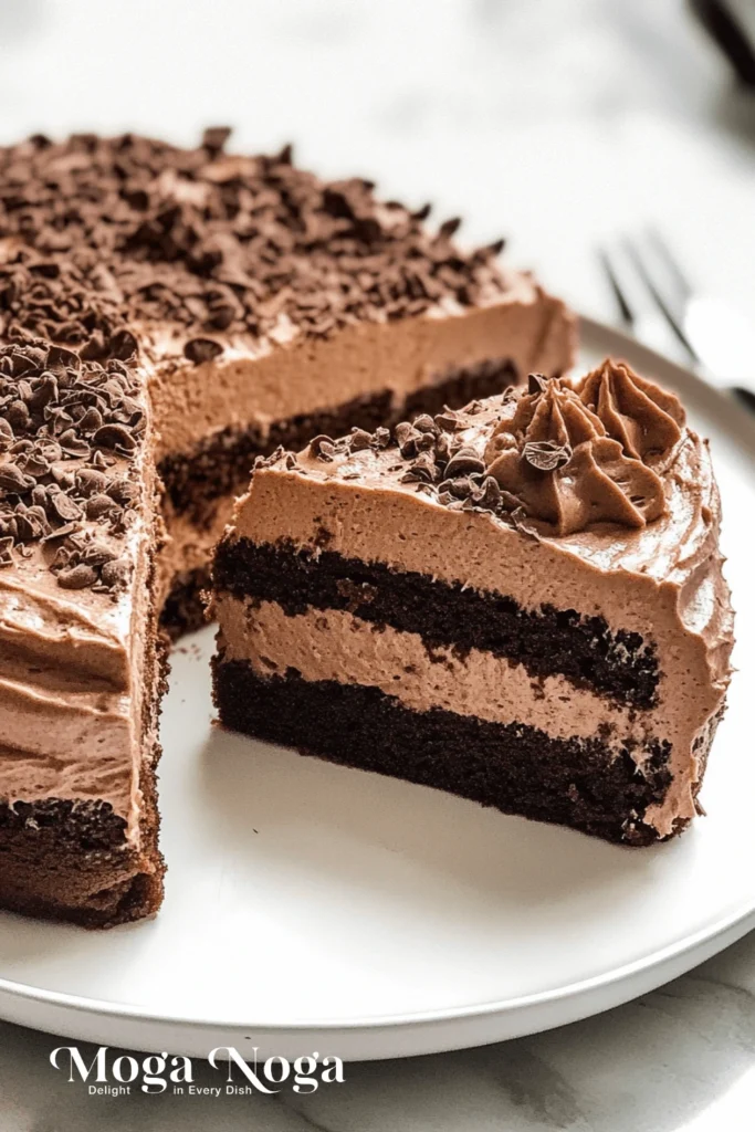 Chocolate mousse cake: The ultimate indulgence