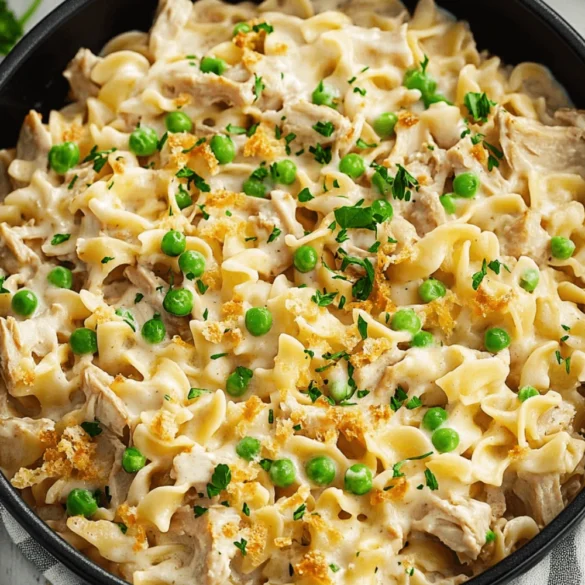 Easy Tuna Noodle Casserole