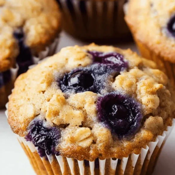 Blueberry Muffins with Oats: A Perfect Blend of Comfort and Health