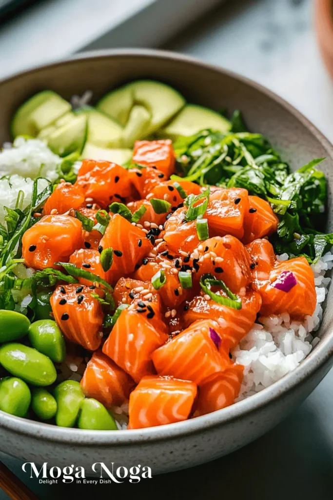 Salmon Poke Bowl: A Fresh and Flavorful Delight