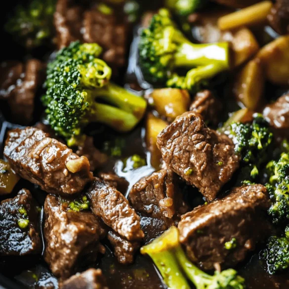 Easy Crockpot Beef and Broccoli Recipe: Better Than Takeout!