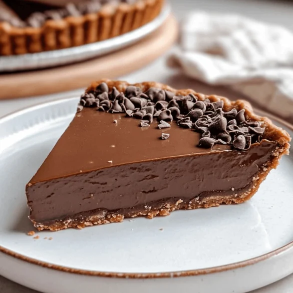 Chocolate Tart: The Ultimate Decadent Dessert