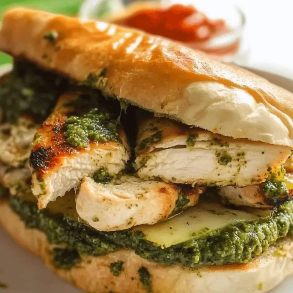 Gourmet Chicken Pesto Sandwich Made Easy: A Recipe to Remember