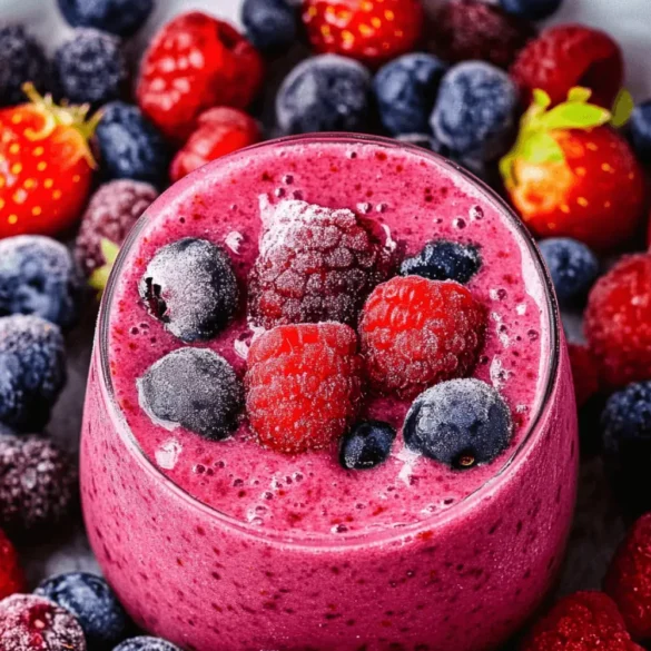 How to Make the Perfect Berry Smoothie: A Must-Try Recipe