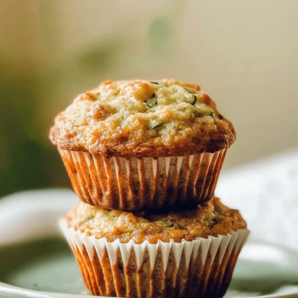 The Best 5-Star Zucchini Muffin Recipe For Moist & Fluffy Perfection