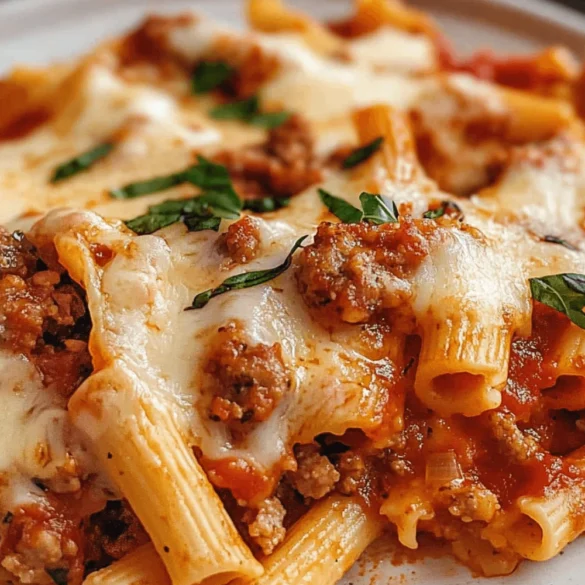 How to Make Perfect Baked Ziti with Sausage – 5 Pro Tips You Need to Try!