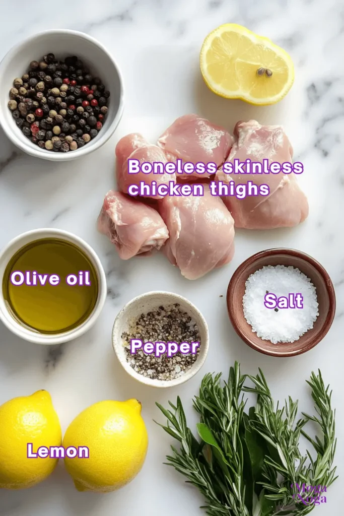 Greek Chicken Salad Recipe: An Exotic Delight-Ingredients