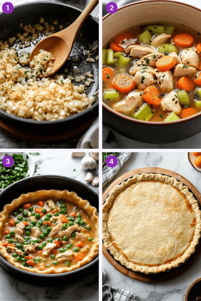 Easy Chicken Pot Pie Recipe: Comfort Food Made Simple-How_To_Make