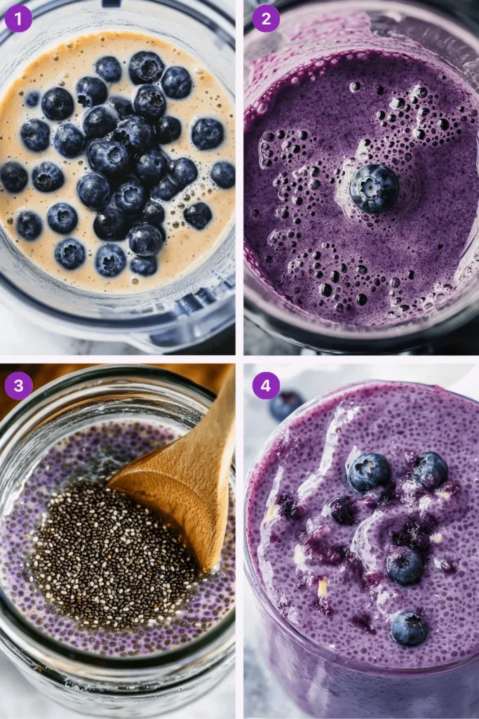 Blueberry Chia Pudding: A Delicious and Nutritious Treat-Instructions