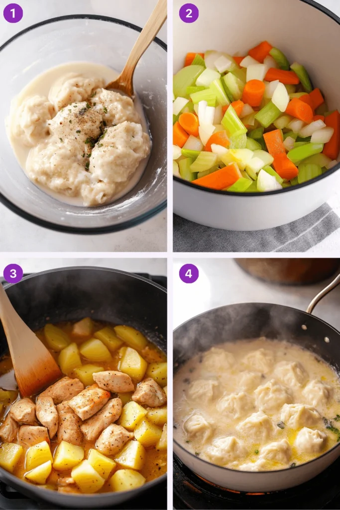 Chicken and Dumpling Soup: The Ultimate Comfort Food-Instructions