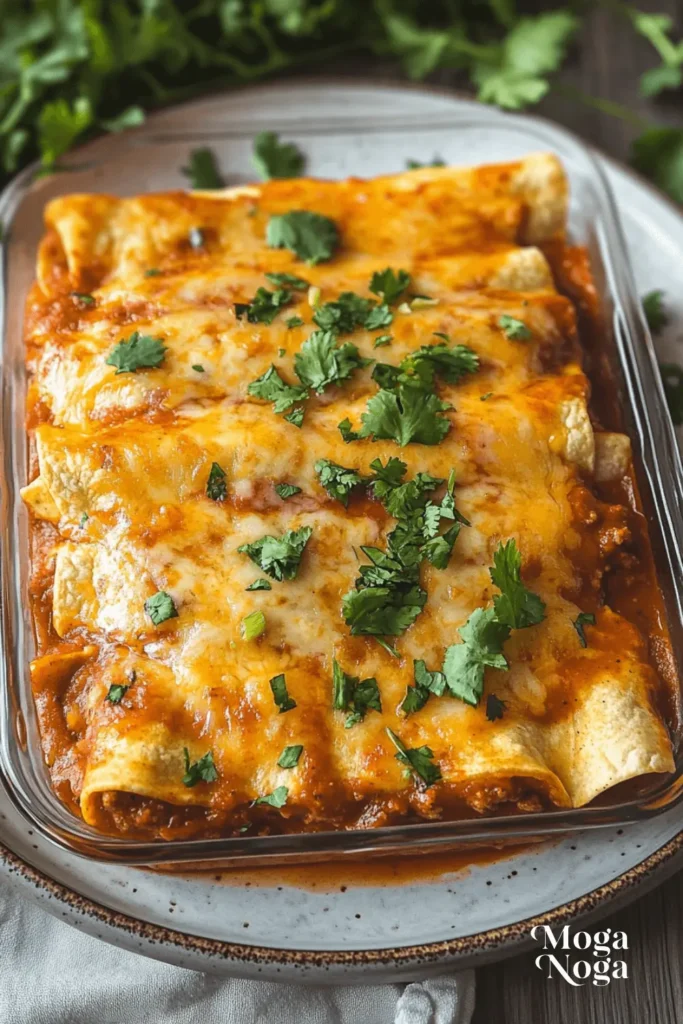 Ground Beef Enchiladas: A Flavorful Mexican Comfort Food-1