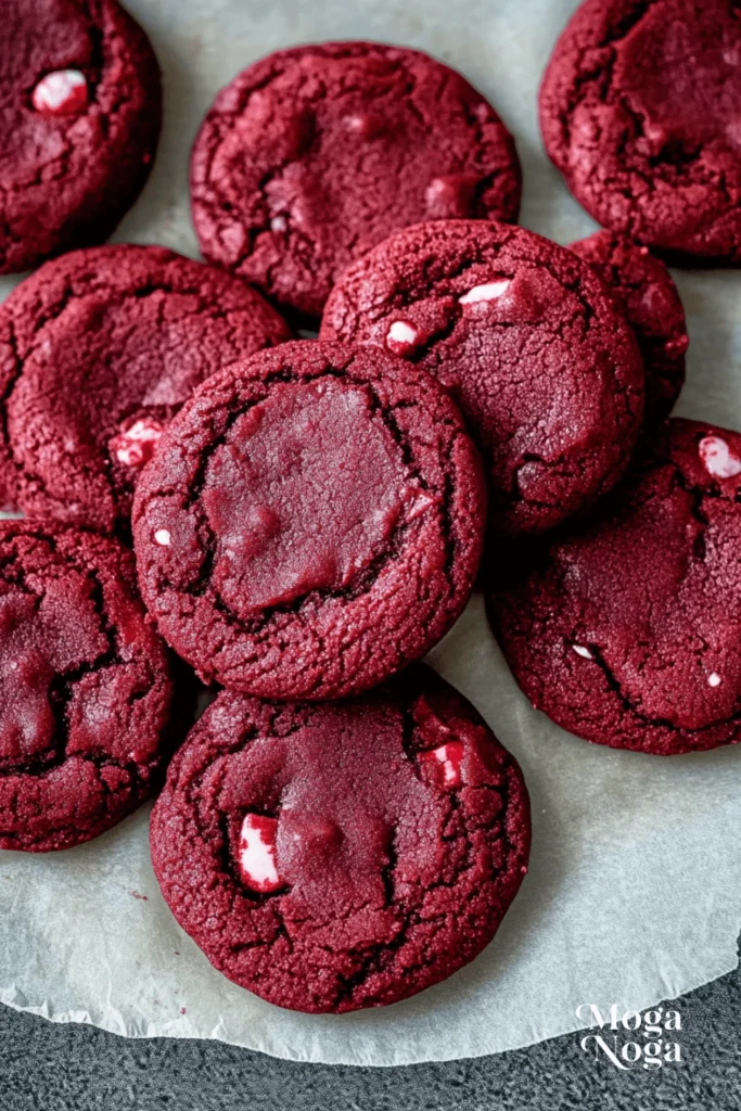 The Secret to Soft and Chewy Red Velvet Cake Cookies-4