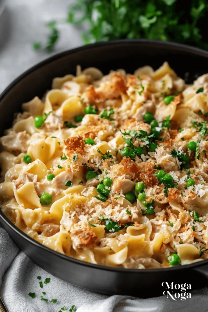 Easy Tuna Noodle Casserole-1