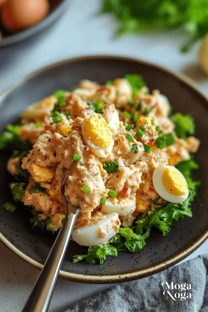 Tuna and Egg Salad: A Perfect Blend of Flavors-2