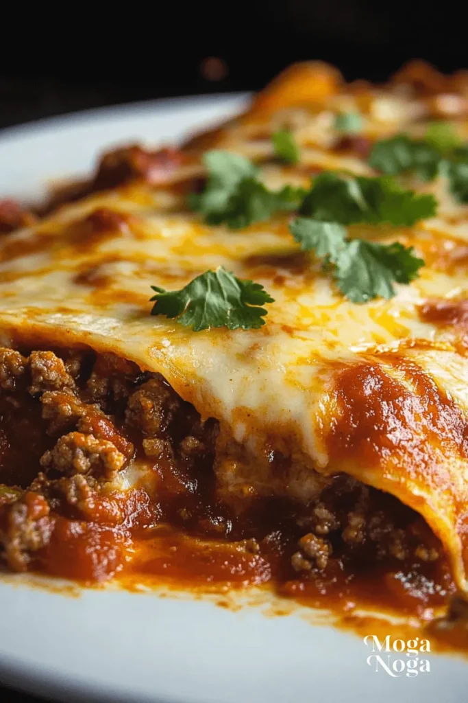 Ground Beef Enchiladas: A Flavorful Mexican Comfort Food-2