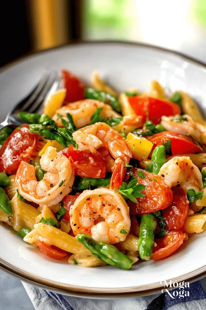 Delicious Shrimp Pasta Primavera: A Vibrant, Flavor-Packed Dinner You’ll Love-2