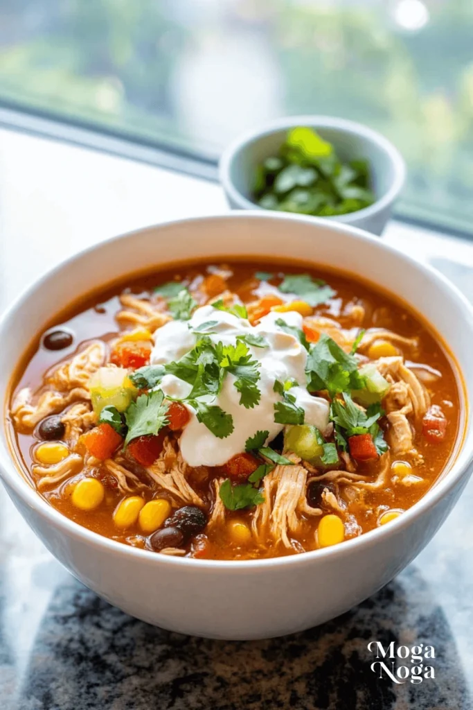 Unforgettable Chicken Taco Soup – Big Bold Flavors In One Pot!-2