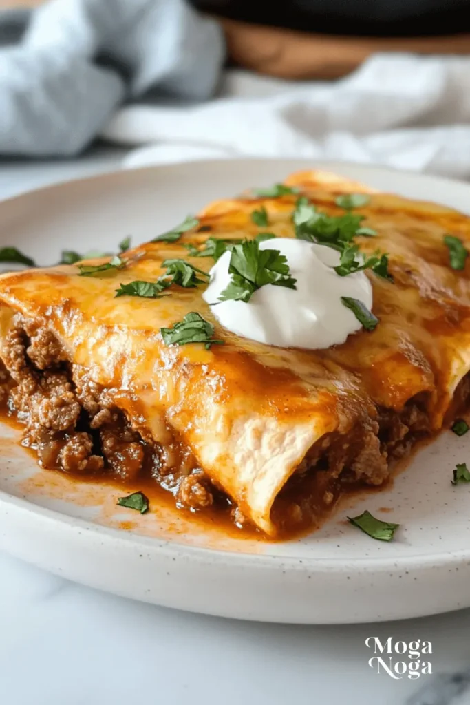 Ground Beef Enchiladas: A Flavorful Mexican Comfort Food-3