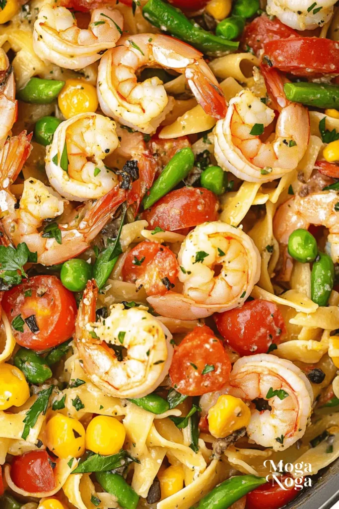 Delicious Shrimp Pasta Primavera: A Vibrant, Flavor-Packed Dinner You’ll Love-3