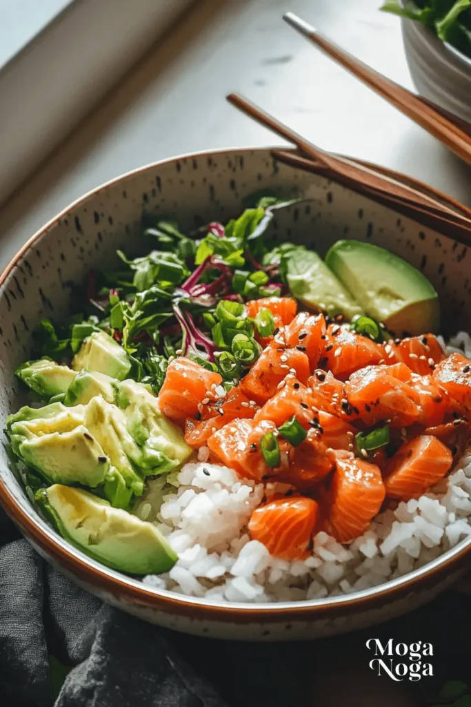 Salmon Poke Bowl: A Fresh and Flavorful Delight-3