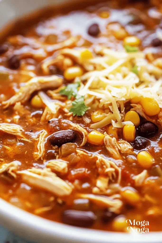 Unforgettable Chicken Taco Soup – Big Bold Flavors In One Pot!-3