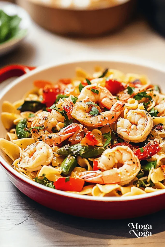 Delicious Shrimp Pasta Primavera: A Vibrant, Flavor-Packed Dinner You’ll Love-3