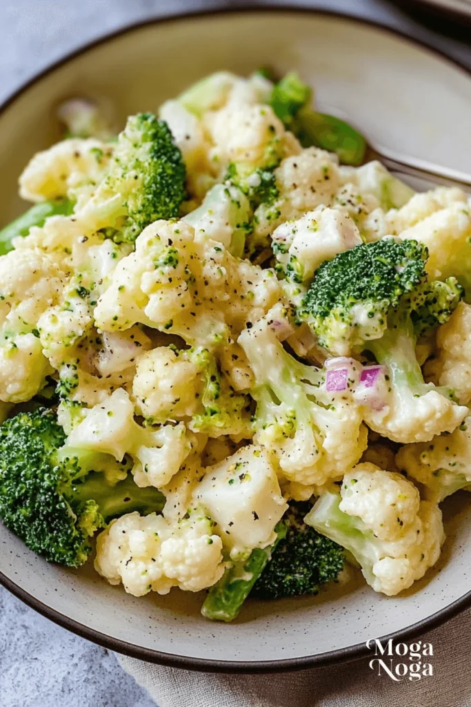 Broccoli Cauliflower Salad: The Perfect Blend of Crunch and Flavor-4