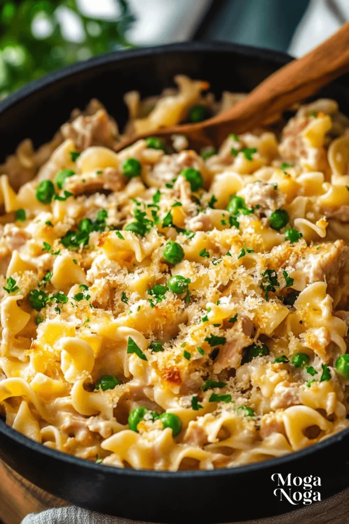 Easy Tuna Noodle Casserole-4