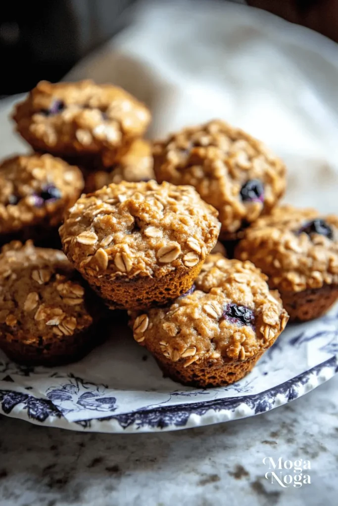 Blueberry Muffins with Oats: A Perfect Blend of Comfort and Health-4