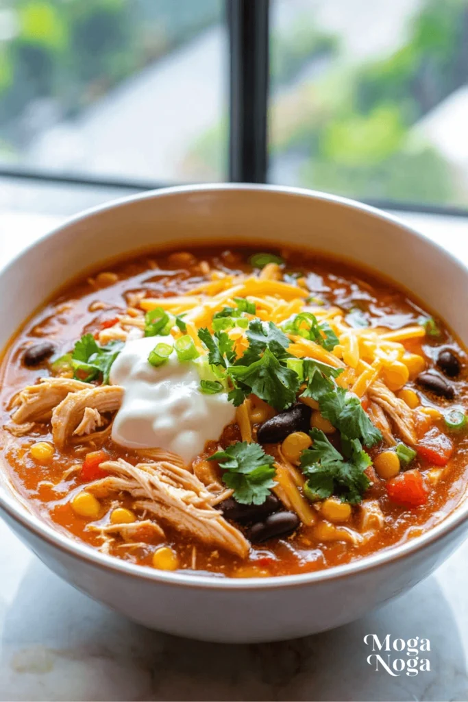 Unforgettable Chicken Taco Soup – Big Bold Flavors In One Pot!-4