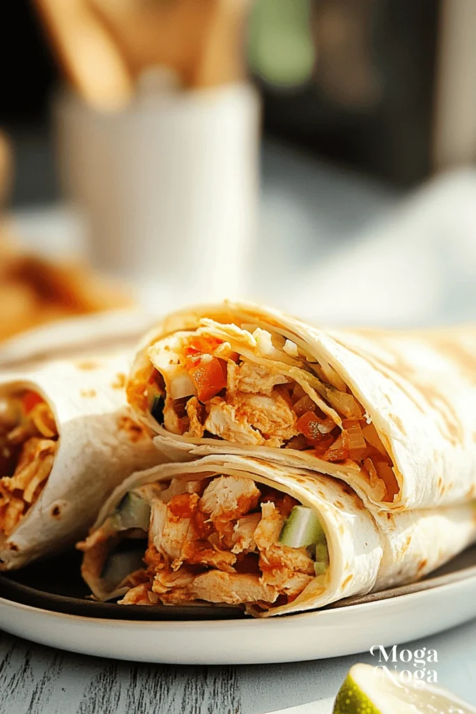 Buffalo chicken wrap: A spicy, flavorful delight-4