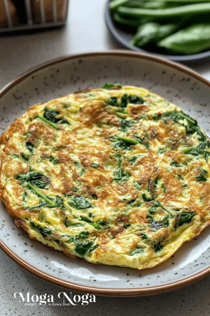 spinach omelet recipe