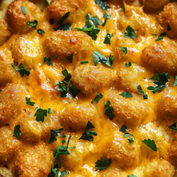 Cheesy Tater Tot Casserole