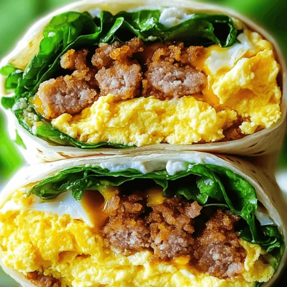 healthy breakfast burrito