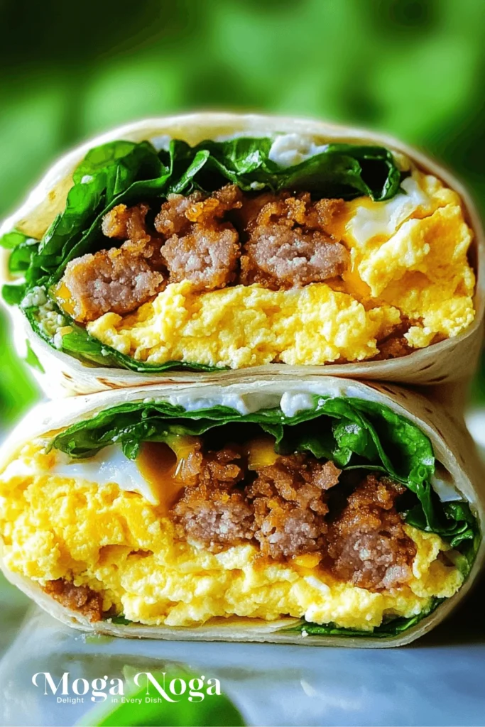 healthy breakfast burrito