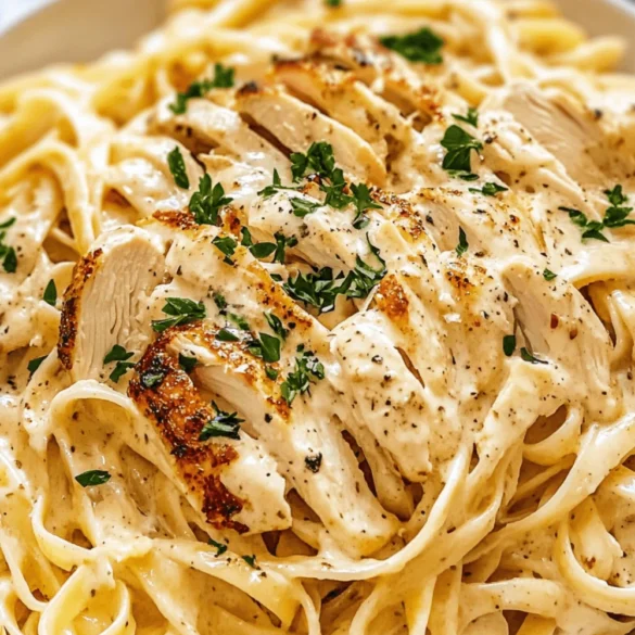 chicken fettuccine alfredo