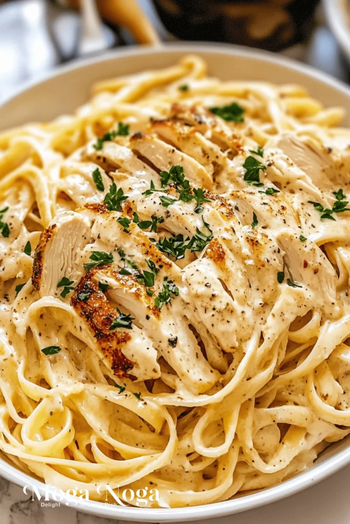 chicken fettuccine alfredo