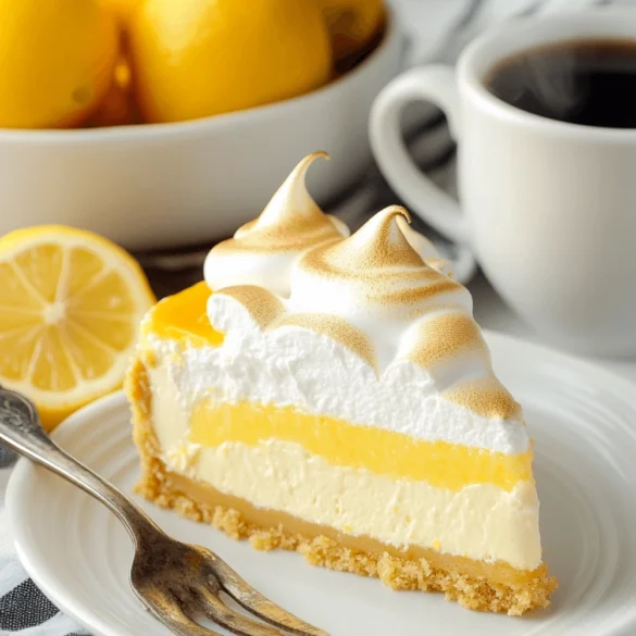 cheesecake lemon meringue pie