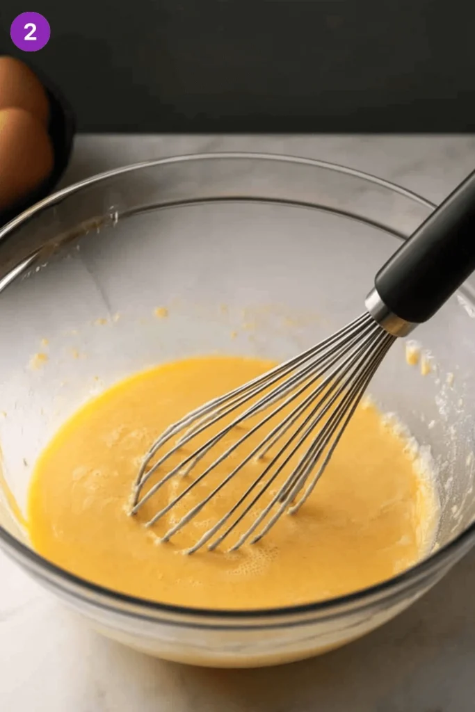 scrambled eggs with cottage cheese-Step2