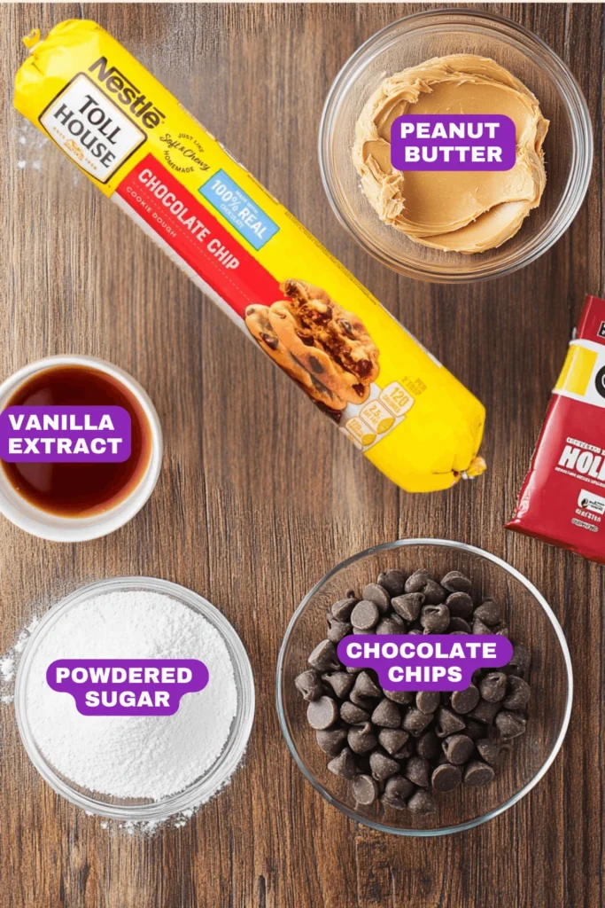 peanut butter protein bars-Ingredients