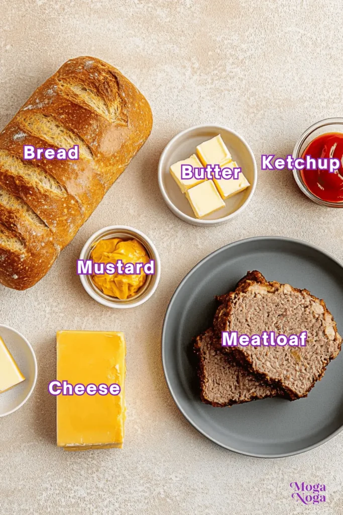 Meatloaf Sandwich: The Ultimate Comfort Food-Ingredients