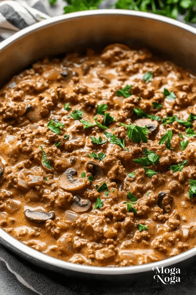 ground beef stroganoff-1