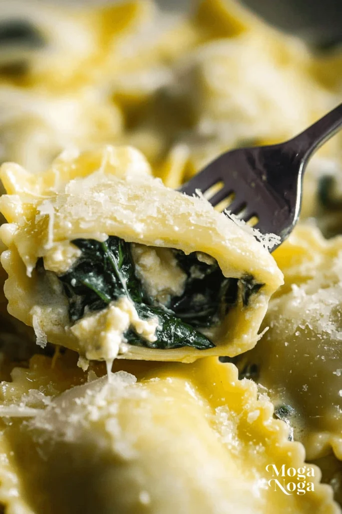 spinach and cheese ravioli-1