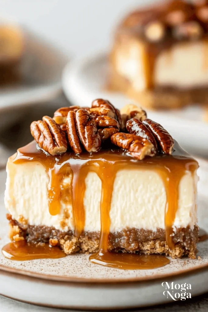 Pecan Pie Cheesecake-3