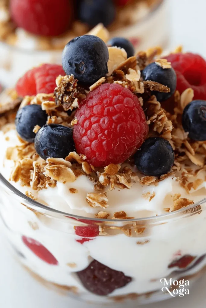 Greek yogurt parfait-4