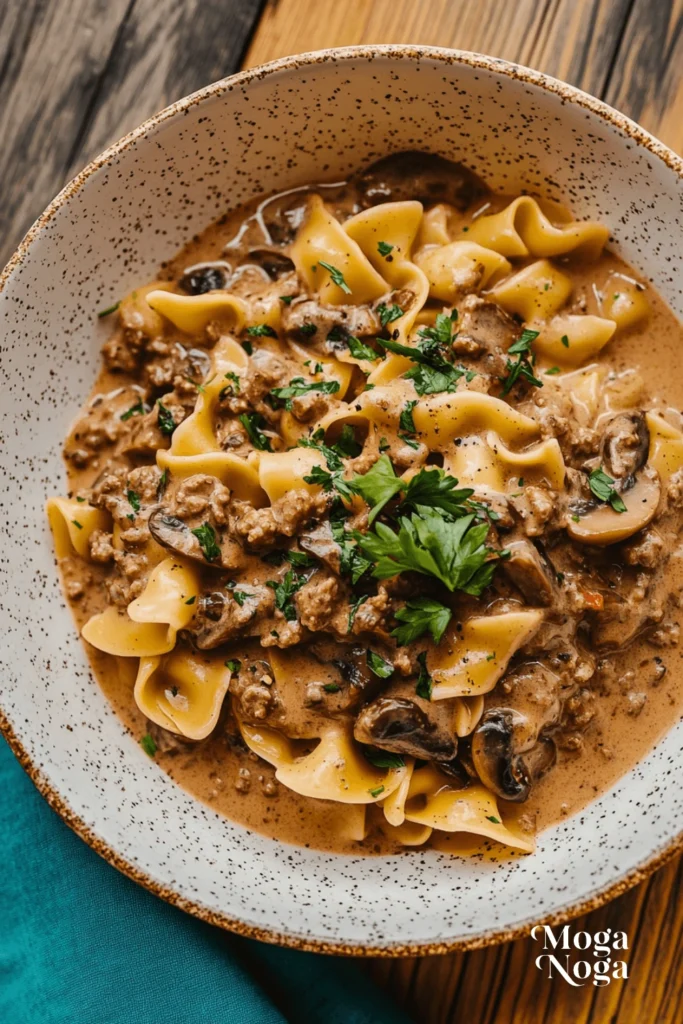 The Ultimate One-Pot Beef Stroganoff Recipe for Cozy Nights-IngredientsThe Ultimate One-Pot Beef Stroganoff Recipe for Cozy Nights-3