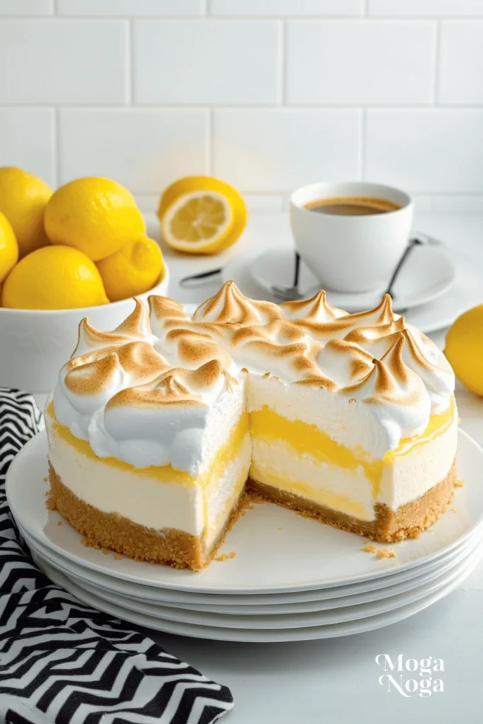 cheesecake lemon meringue pie-4