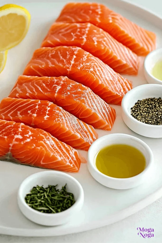 Easy Baked Salmon-Ingredients