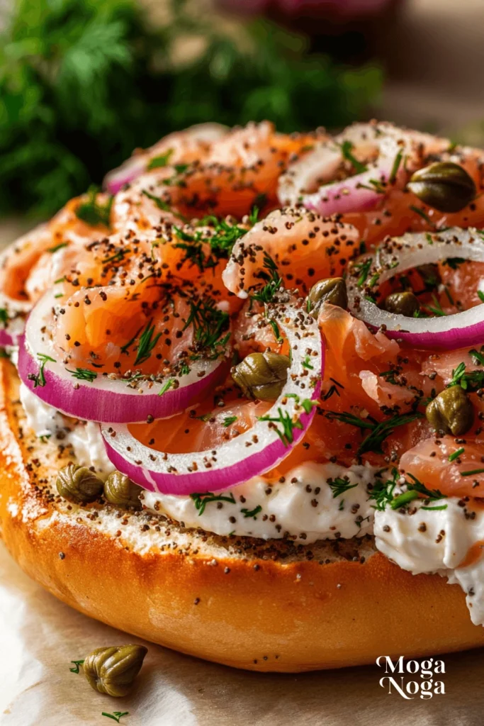 Smoked Salmon Bagel-1